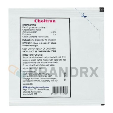 Choltran 4 gm Ajanta Pharma