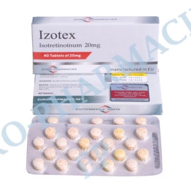 Izotex – 20mg/tab – 40 tab/blister EU Euro-Pharmacies
