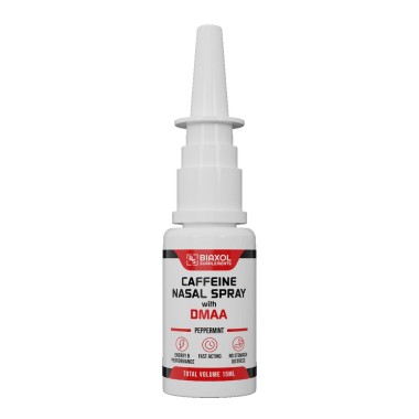 CAFFEINE NASAL SPRAY WITH DMAA IN BOTTLE Biaxol Supplements