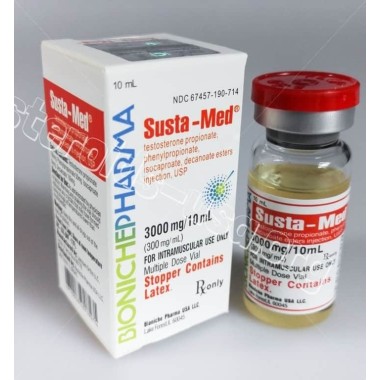 Susta-Med Bioniche Pharmacy (Sustanon) 10ml (300mg/ml) Bioniche Pharmaceuticals